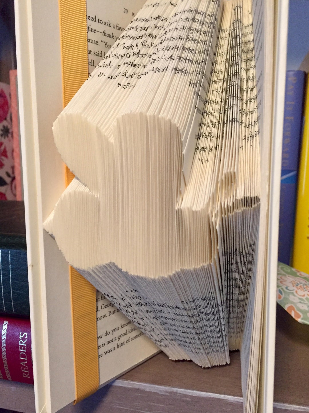 Bee Book Folding Pattern & How to Book Fold Instructions - Downloadable ...
