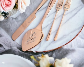 Personalized Wedding Cake Cutter|Cake Server|Wedding Cake Cutting Set|Rustic Wedding|Cake Knife Set|Couples Gift|Wedding Cakes|Bridal Shower