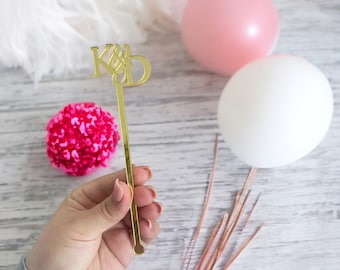 Gepersonaliseerde roerstaafjes Roerstokjes|Bruiloft drankje roerstaafjes|Trouwbedankjes|Cocktailroerstaafjes|Babyshower bedankjes|Bargerei|Kerstmis|