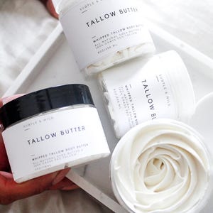 16 Scents Whipped Tallow Body Butter•Grass-fed Beef Tallow•Beef Suet• Moisturizer Beef Tallow Skincare•Tallow•Skin Tallow•Body Butter