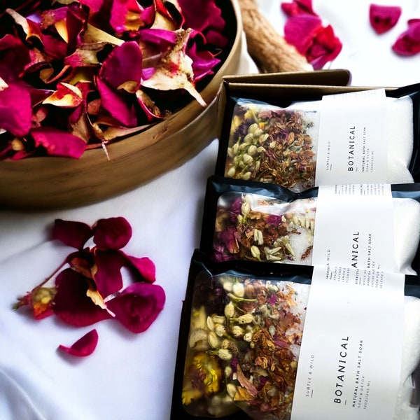 Botanical Bath Salts - Etsy
