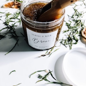 Brown Sugar Body Scrub|Body Scrubs|Gift|Scrubs|Christmas Gifts|Bridal Shower Gift|Wholesale|Body Scrub Set|Salt|Salts||Christmas Gifts|Sale