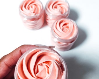 Wholesale 2oz 24 Strawberry Body Butter|Body Butter|Wholesale|Tallow|Moisturizer|Shea Butter|Mango Butter|Bridesmaid Gifts|Gift for Her|