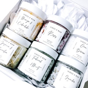 Bath Salt Set|Bath Salts|Bath Salt|Mother&#39;s Day Gift|Gift for Her|Gift for Him|Bath Salt Gift Set|Gift Set|Spa Gift Set|Best Friend Gift