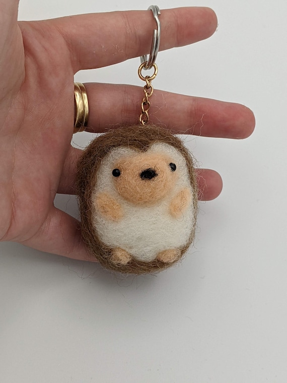 Hedgehog Keychain