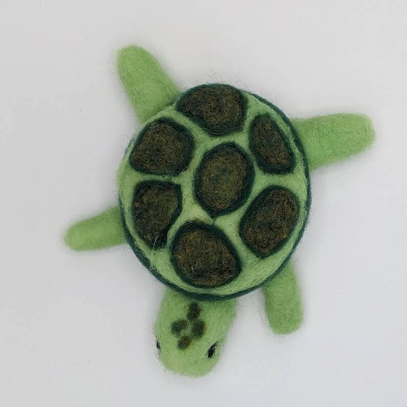 Felted Turtle - Etsy