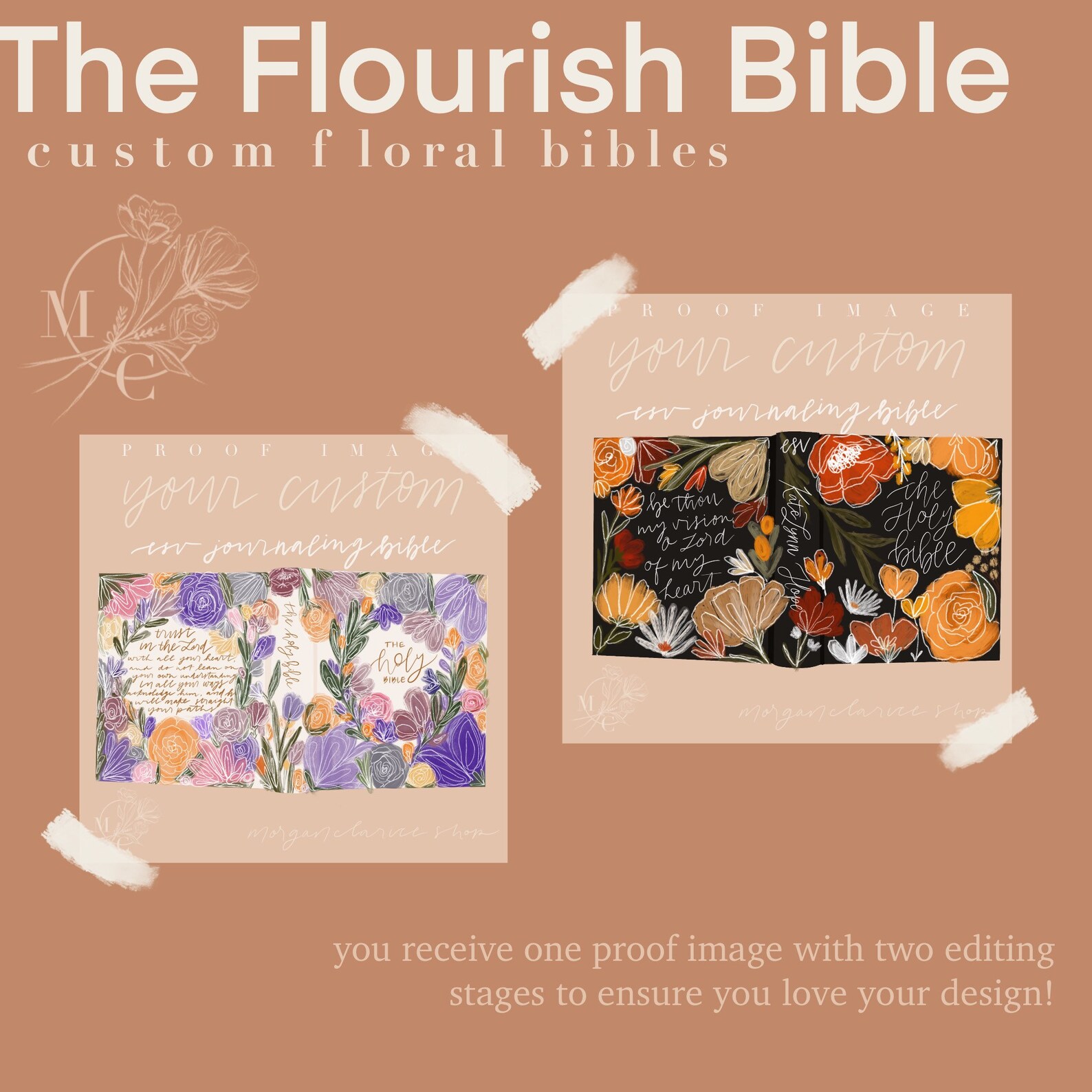 The Flourish Bible Etsy