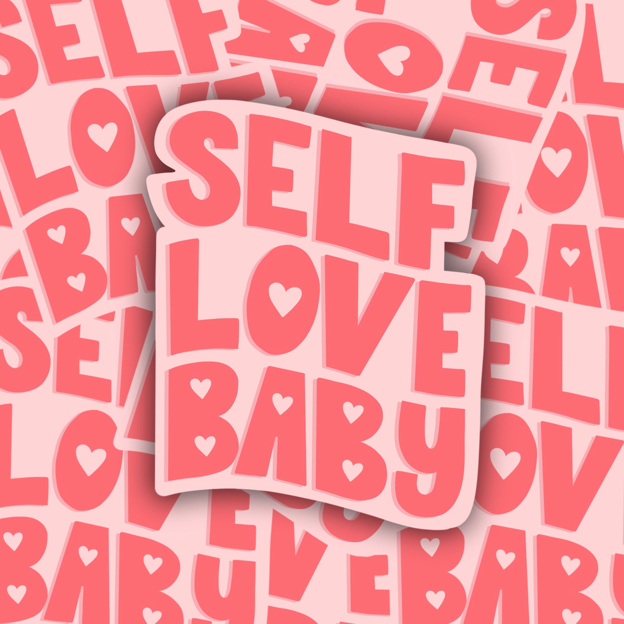 Self Love Baby Vinyl Sticker / Waterproof Weatherproof / Etsy