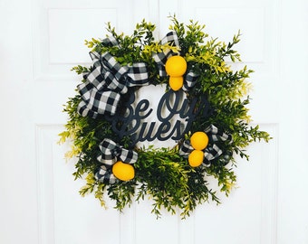 When Life Hands You Lemons Wreath