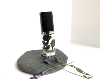 Lavender infused essential oil roller