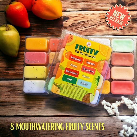 Fruit Wax Melt Gift, Fruit scented Wax Melts, Wax Melt Gift, Fruity Wax Melts, Gift for wife/girlfriend/friend/colleague