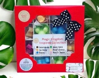 Magic Kingdom Inspired Wax Melt Gift, Magic Kingdom Wax Melts, Disney themed Wax Melts, Wax Melt gift for Disney fan, Mickey wax melts.
