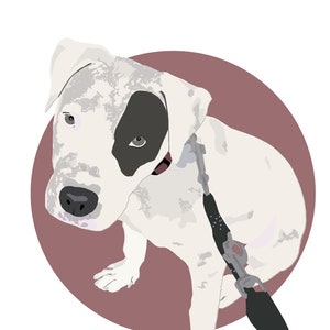 Custom Pet Illustration - Digital Portrait of Dogs and Cats - Unique Art for Animal Lovers - Personalized Drawing