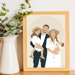Custom Portrait, Custom Illustration, Faceless Portrait, Boyfriend Gift, Cartoon Portrait, Couple Drawing, Personalized Gift for Him