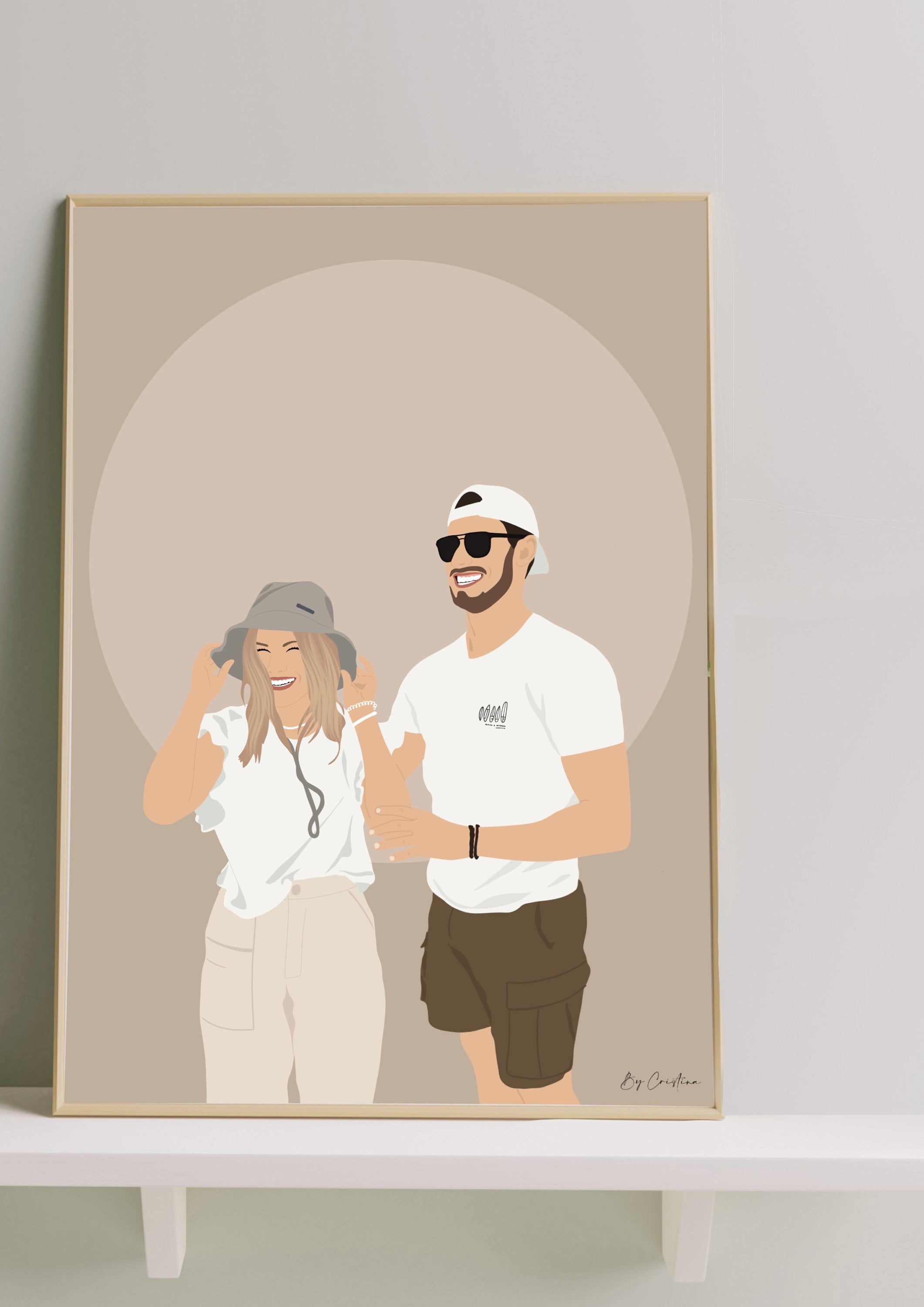 Face Portrait,(DIGITAL) custom illustration, personalised photo, photo illustration, personalised portrait, boyfriend gift, girlfriend gift