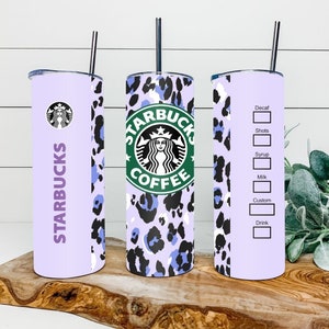 LV Starbucks 💜🧡