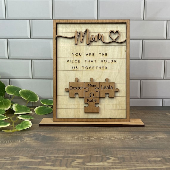 Personalized Mother Photos Puzzle Gift, Mom Gifts Birthday, Mothers Day  Bonus Mom Gift - Stunning Gift Store