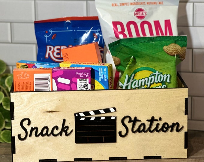 Snack station box | Snack box | Camping station | Snack Bar | Snack | Storage food box | Food Tray