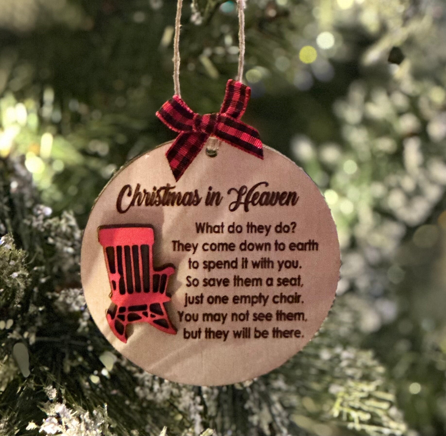 Baby's first christmas in heaven sale