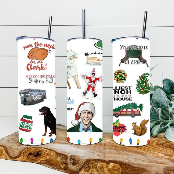 Christmas Vacation 20oz Skinny Stainless Steel Tumbler
