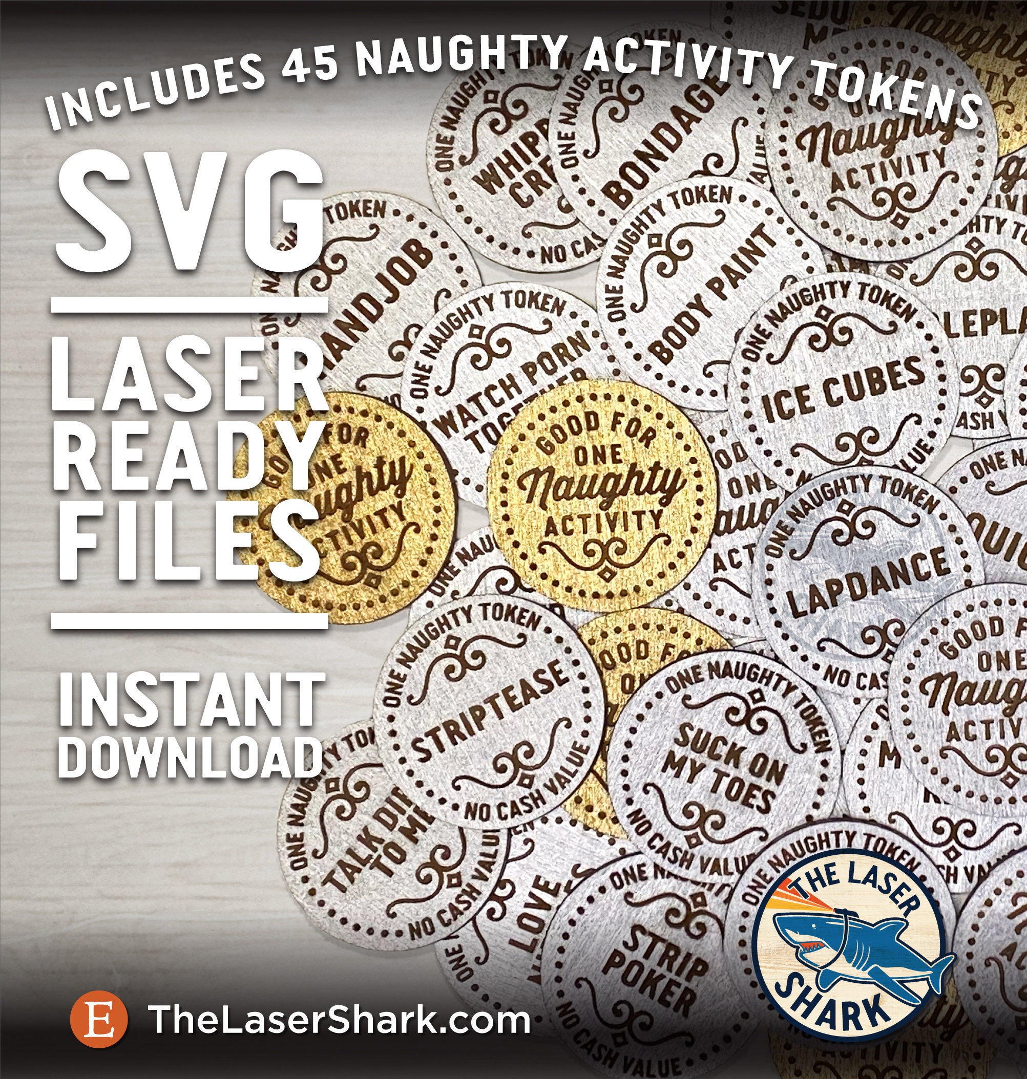 Lovesexy School Sex - Naughty Activity Tokens SVG Laser Cut Files for Glowforge - Etsy