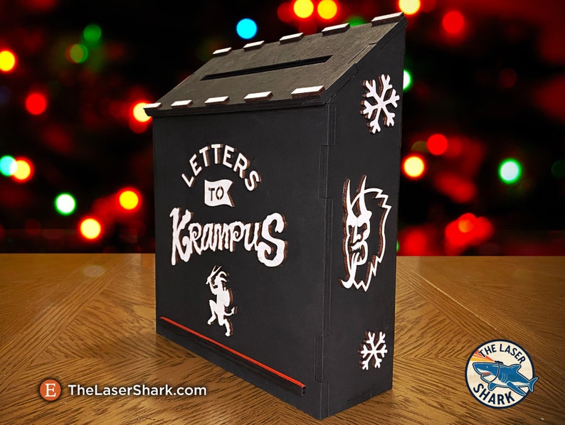 Download Letters to KRAMPUS Mailbox SVG Laser cut files for ...