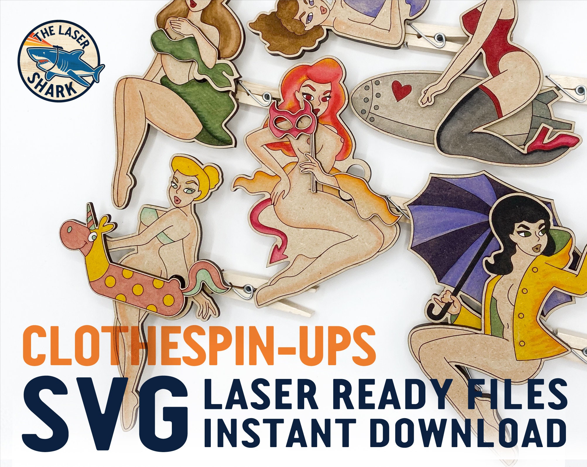 Wwii Pin up Girl Art - Etsy Canada 