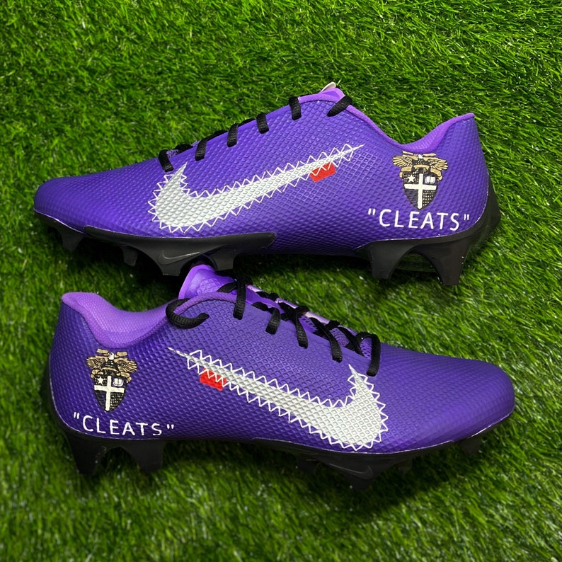 custom nike football cleats