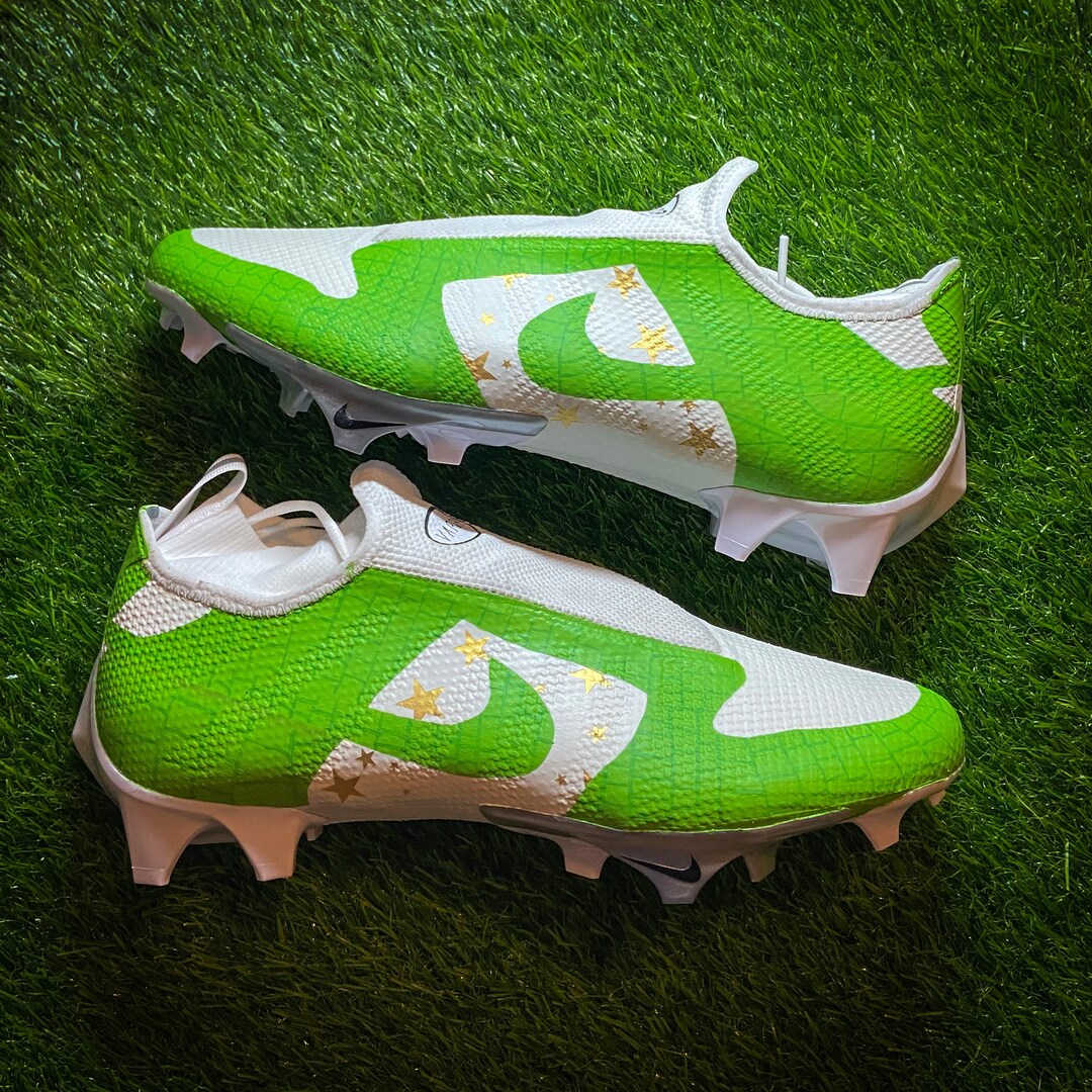 Custom Painted Football Cleats dunks Etsy