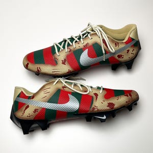 Mens Freddy Krueger Custom Football Cleats