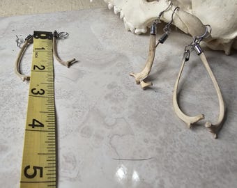 Small Rabbit Rib Bone Earrings