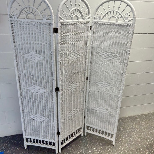 Rattan Room Divider Etsy