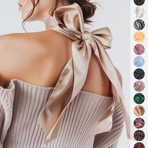 how to tie a ribbon on neck