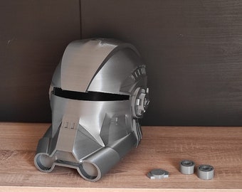 Bad Batch Echo TCW Animated Helmet Kit Star Wars Cosplay