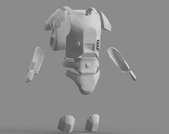 Snow Trooper Rustning ESB Cosplay Star Wars