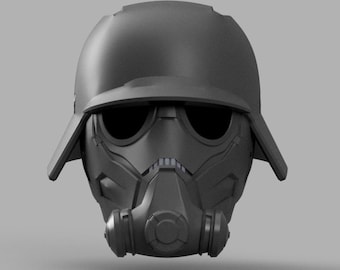 HD2 - AF-91 Field Chemist Helmet DIY KIT Cosplay 1:1 scale