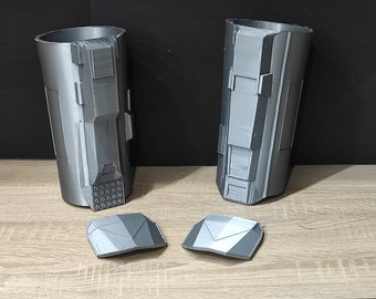 Death Watch Mandalorian Gauntlets Armure Héritage personnalisé Star Wars