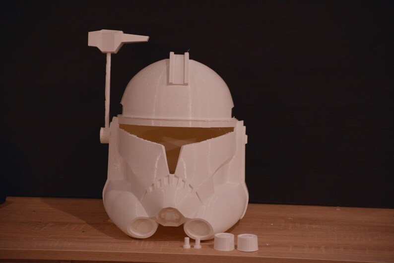 Captain Rex Clone Trooper TCW Animated Helmet Kit commander - Etsy