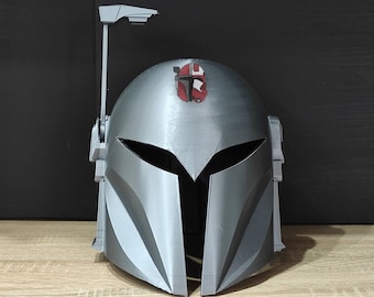 Bo Katan Nite Owl Mandalorian-hjälmen Realistisk Star Wars Cosplay Kvinna