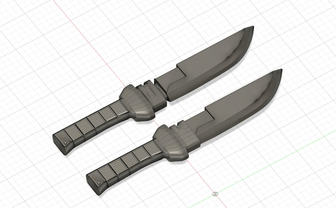 Bad Batch Hunter Knife Star Wars Etsy