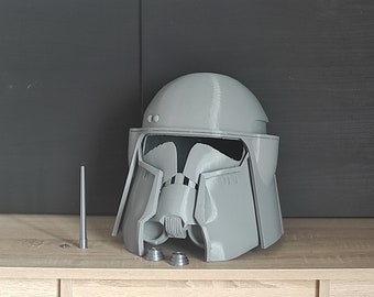 Klonbefälhavaren Bacara Fas 2 ROTS Hjälm Star Wars Cosplay