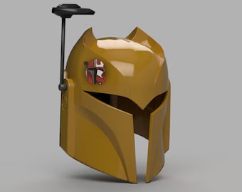 Ursa Wren Rebels Helmet 3D printable files Animated Female Mandalorian Star Wars Cosplay