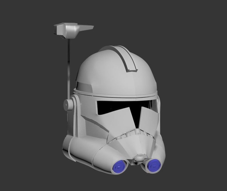 making a clone trooper helmet