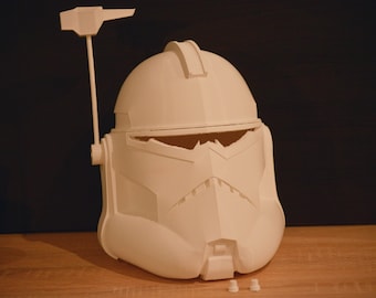 Commander Wolf Wolffe Säsong 4-7 Animerad Klonsoldathjälm TCW Fas 2 Star Wars Cosplay