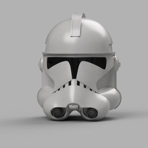 Clone Trooper helmet ROTS Phase 2 Star Wars Cosplay 3D printable files