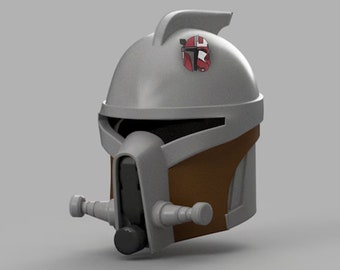 Dykarklonsoldathjälm fas 1 TCW Star Wars Cosplay