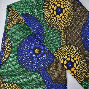 African Print Fabric/ Ankara/ African Print Fabric/ Ankara Print/ African fabric by yard or Wholesale