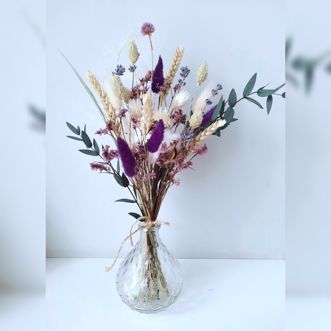 Dry Flower Bouquet,centerpiece Preserved Flowers, Rustic Centerpieces