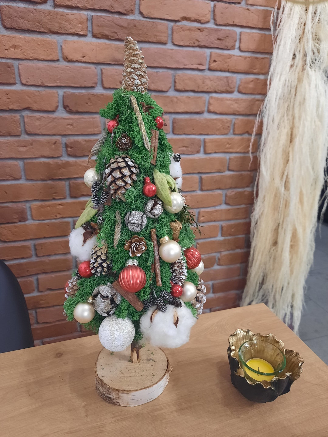 Table Top Christmas Trees Topiary Tree Christmas Topiary Tree Etsy