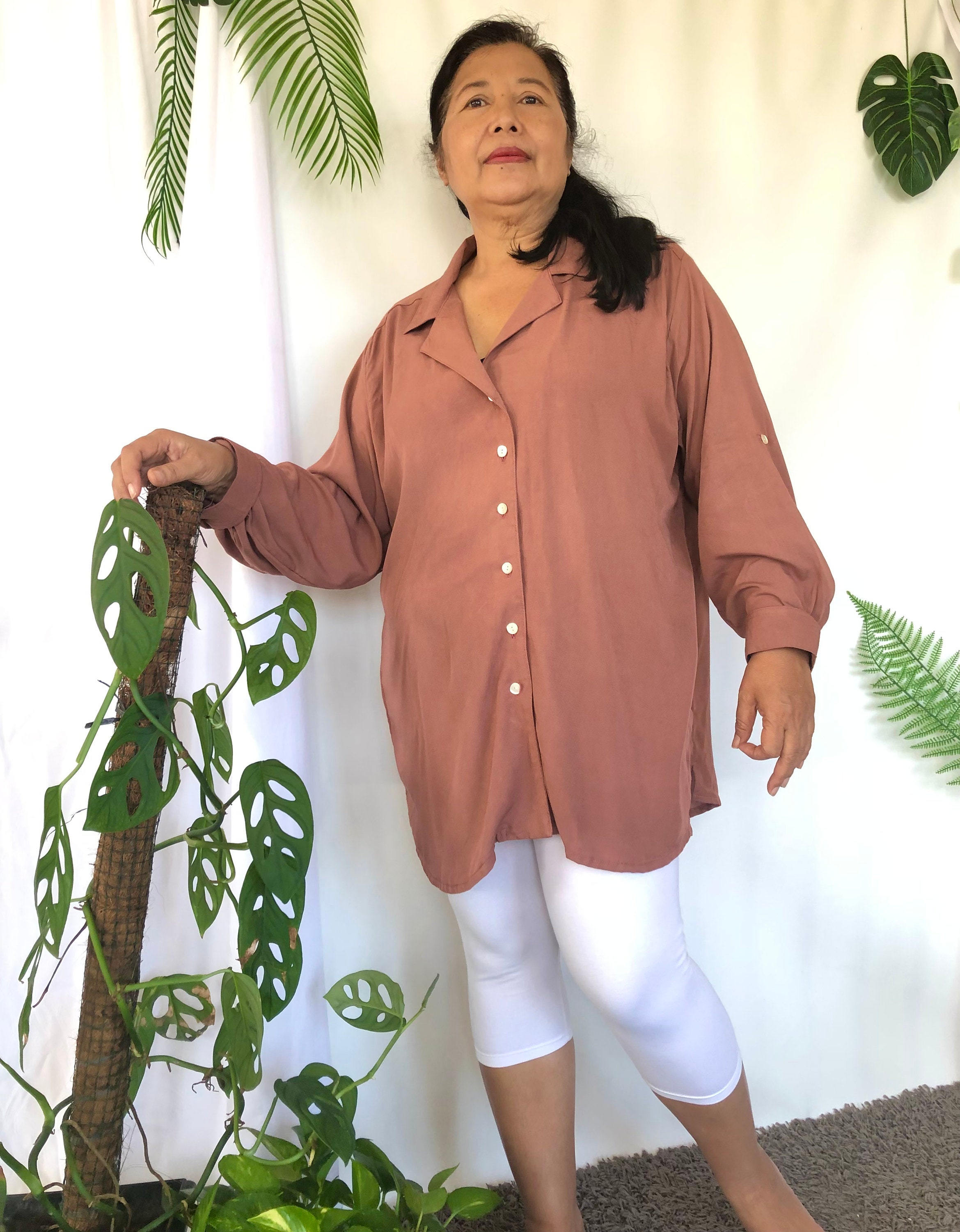 トップス melt the lady collared tops Women Collar Blouse, Button up Shirt, Camp Shirt, Blouse for